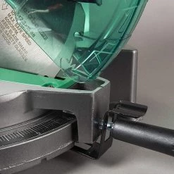 Metabo HPT C10FCGS 10" Compound Miter Saw, 15-Amp Motor, Single Bevel,