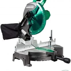 Metabo HPT C10FCGS 10" Compound Miter Saw, 15-Amp Motor, Single Bevel,