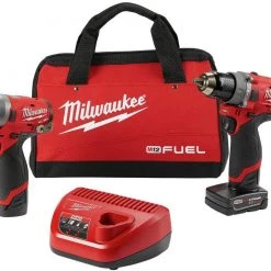 Combo Kits Milwaukee Electric Tools 2598-22 M12 Fuel 2 Pc Kit