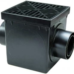 NDS 900BKIT 9-Inch Catch Basin Kit, Black