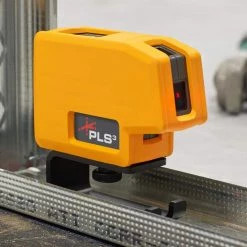 Pacific Laser Systems Tools New PLS3 3-point Red Beam Laser Level PLS-60523N