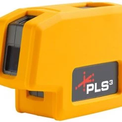 Pacific Laser Systems Tools New PLS3 3-point Red Beam Laser Level PLS-60523N
