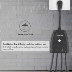 Electrical & Lighting Outdoor Smart Plug, Surge Protector, POWRUI Smart Power Strip With 4-Outlet Extender, Remote Control, Timer,