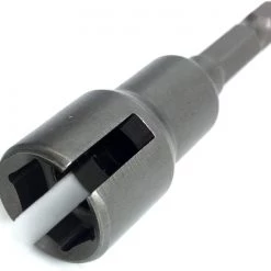 PANOVOS (2pc) Power Wing Nut Driver Set,Slot Wing Nuts Drill Bit Socket Wrenches Tools Set