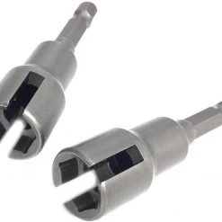 PANOVOS (2pc) Power Wing Nut Driver Set,Slot Wing Nuts Drill Bit Socket Wrenches Tools Set