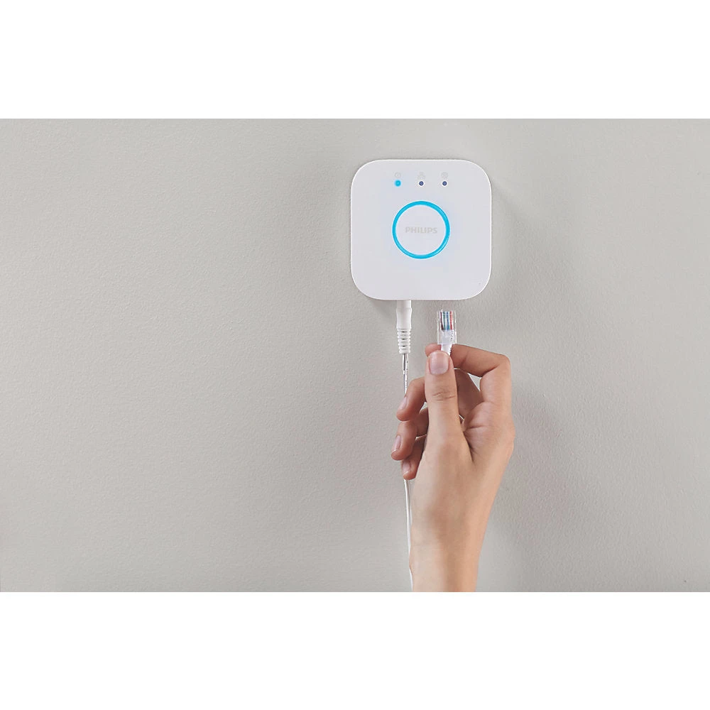 PHILIPS HUE WHITE WIRELESS LIGHT BULB STARTER KIT WHITE 9W 750LM Smart Homes