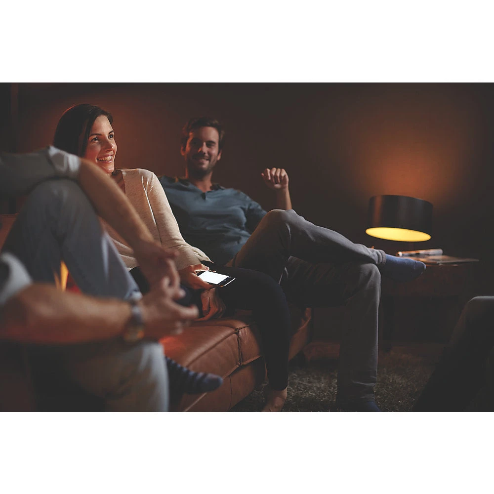 PHILIPS HUE WHITE WIRELESS LIGHT BULB STARTER KIT WHITE 9W 750LM Smart Homes