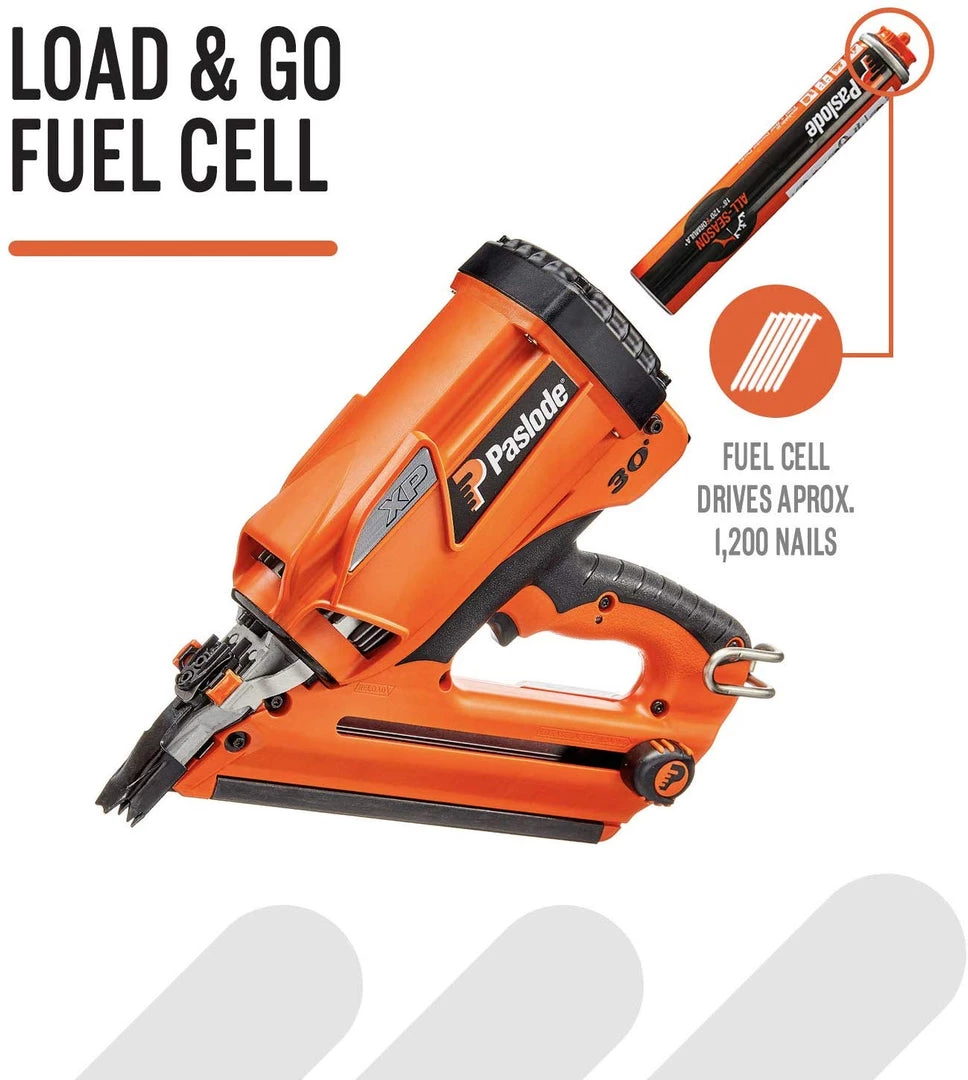 Paslode - 905600 Cordless XP Framing Nailer - Battery And Fuel Cell Powered - No Compressor Needed Screws, Nails & Fixing