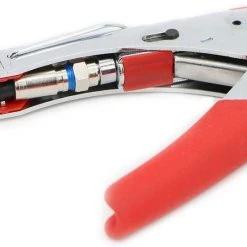 Pasow Compression RG6 F Connector Coax Coaxial Adapter Plug For Satellite & Cable TV (25 Pack)