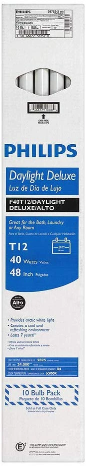 Electrical & Lighting Philips Daylight Deluxe Linear Fluorescent T12 Light Bulb