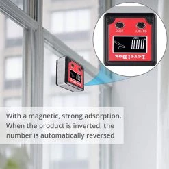 Proster Magnetic Spirit Level Digital Angle Gauge Inclinometer Digital Level Box Tools