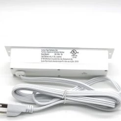 4 LEAF Recessed Power Strip Socket With Switch 4 Power Outlets 2 USB Hubs With 2 Screws White Electrical & Lighting