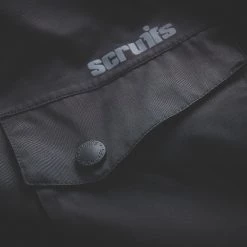 SCRUFFS PRO WATERPROOF JACKET BLACK LARGE