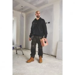 Safety & Work Wear SCRUFFS TRADE STRETCH WORK TROUSERS GREY AND BLACK