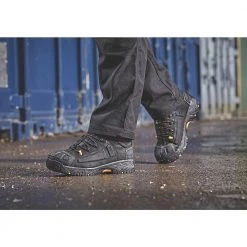 SITE FORTRESS SAFETY BOOTS BLACK SIZE 9