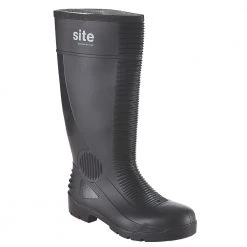 SITE TRENCH SAFETY WELLINGTONS BLACK SIZE 9