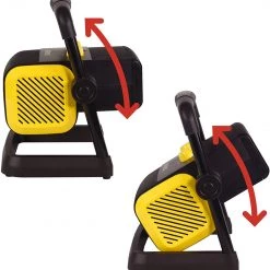 Heating & Plumbing STANLEY ST-300A-120 Electric Heater, Black, Yellow