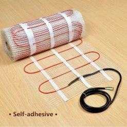 Seal 120V Radiant Underfloor Heating System, Easy To Install Self-adhesive Heating Central Heating