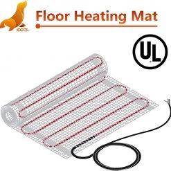 Seal 120V Radiant Underfloor Heating System, Easy To Install Self-adhesive Heating Central Heating