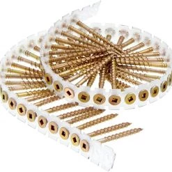 Senco 08F200Y Duraspin# 8 By 2" Subfloor Collated Screw (1, 000per Box) Screws, Nails & Fixing