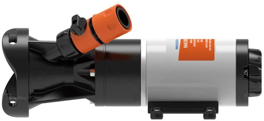 SewerFlo Quick Release RV Macerator Pump - 12V, 12GPM RV Dump Station Mount