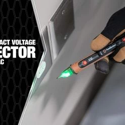 Southwire Tools & Equipment 40136N NCV Pen Type Detector With Flashlight, 50-600V AC Pro