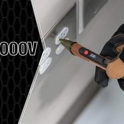 Southwire Tools & Equipment 40136N NCV Pen Type Detector With Flashlight, 50-600V AC Pro