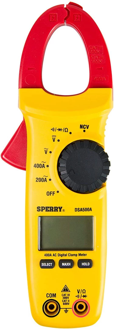 Sperry Instruments DSA500A Digital Snap-Around Clamp Meter Tools