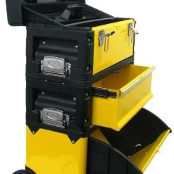 Tools Stalwart Oversized Portable Tool Chest, Three Tool Boxes In One
