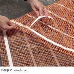 SunTouch Mat (120V) Floor Heat Kit 10 Sq Ft, 24