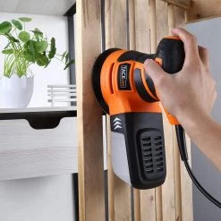 TACKLIFE Orbital Sander, 3.0A 5-Inch Random Orbit Sander With 12Pcs Tools