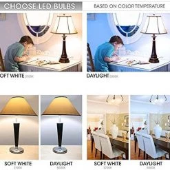 TCP LA927KND6 LED Light Bulbs 60 Watt Equivalent | Energy Efficient (9W)