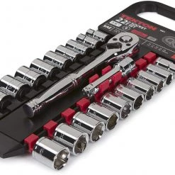 TEKTON 3/8-Inch Drive Socket Set,