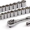 TEKTON 3/8-Inch Drive Socket Set,