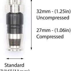 Electrical & Lighting THE CIMPLE CO - Coaxial Cable Compression Fitting | 10 Pack | Connector