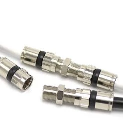 Electrical & Lighting THE CIMPLE CO - Coaxial Cable Compression Fitting | 10 Pack | Connector