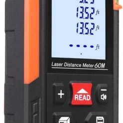 Tacklife HD60 Classic Laser Measure 196Ft M/In/Ft Mute Laser Distance