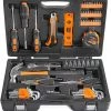 Tools VonHaus 65 Piece Homeowners DIY Tool Kit - General Household Hand Tool Kit