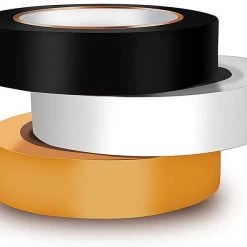 Wapodeai PVC Multipurpose Electrical Tape, Insulation Tape, Waterproof Flame Retardant Indoor Outdoor,