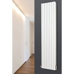 XIMAX FORTUNA DUPLEX DESIGNER RADIATOR 1800 X 590MM WHITE Heating & Plumbing